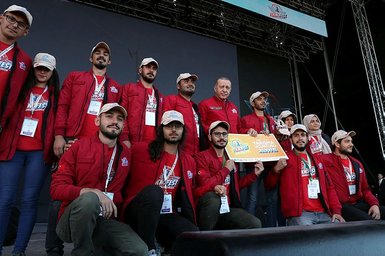 Başkan Erdoğan Teknofest’te