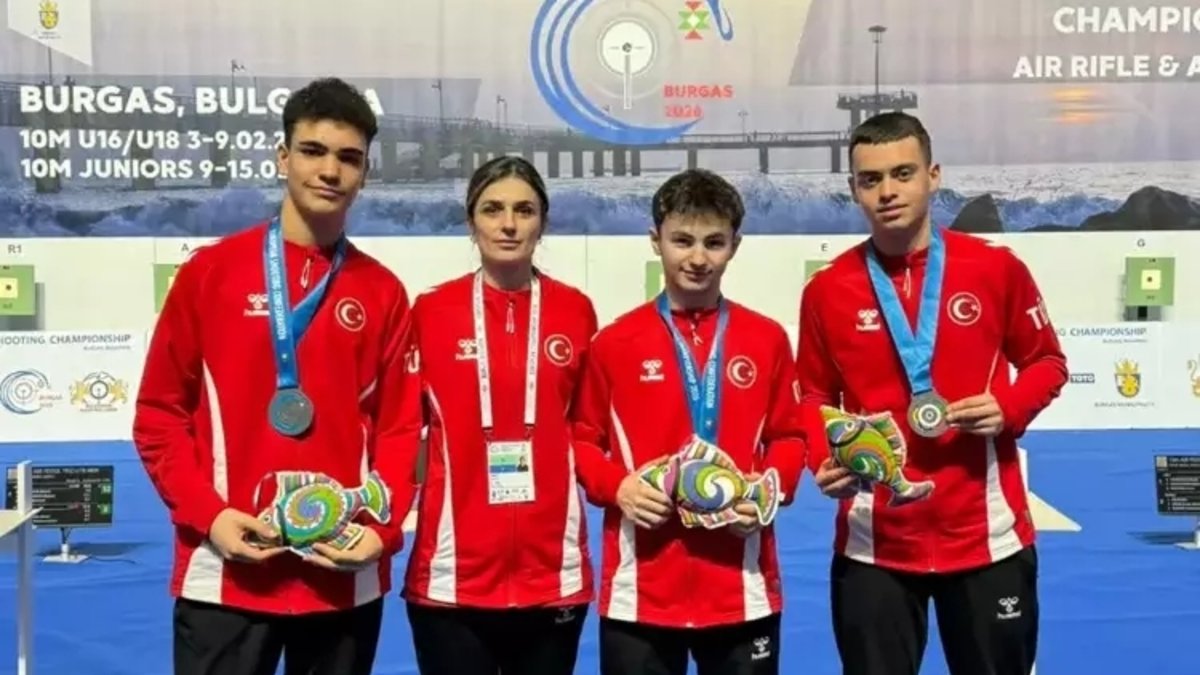 Trabzonspor sporcusu Eren Kalfa’dan Avrupa Şampiyonası’nda altın madalya!