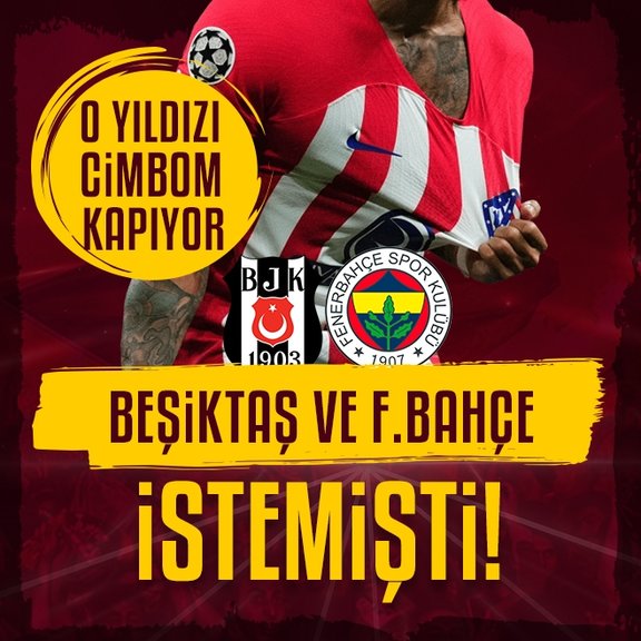 TRANSFER HABERLERİ | Beşiktaş ve Fenerbahçe istemişti! O yıldızı Galatasaray kapıyor