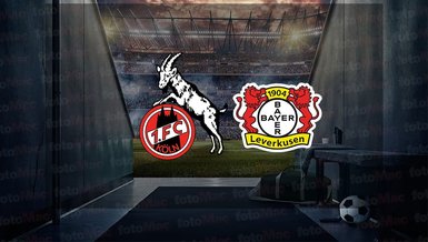 Köln - Bayer Leverkusen maçı ne zaman, saat kaçta ve hangi kanalda canlı yayınlanacak? | Almanya Bundesliga