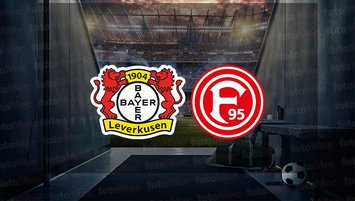 Bayer Leverkusen - Fortuna Düsseldorf maçı ne zaman?