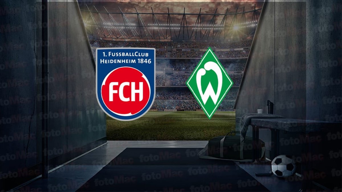Heidenheim - Werder Bremen maçı ne zaman, saat kaçta ve hangi kanalda canlı yayınlanacak? | Almanya Bundesliga Heidenheim - Werder Bremen maçı ne zaman, saat kaçta ve hangi kanalda canlı yayınlanacak? | Almanya Bundesliga