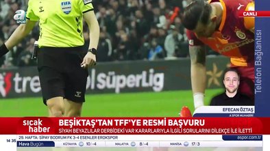 Beşiktaş'tan TFF'ye başvuru!