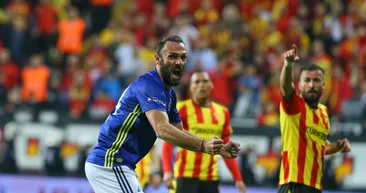 Göztepe - Fenerbahçe maçından kareler...