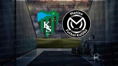 Kocaelispor - Manisa FK maçı ne zaman? Saat kaçta? Hangi kanalda canlı yayınlanacak? | Trendyol 1. Lig