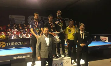 Bilardonun şampiyonu Saygıner