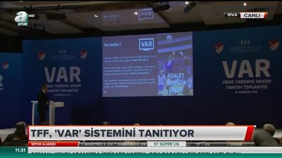 >TFF 'VAR' sistemini tanıttı 'VAR' sistemi nasıl uygulanacak?