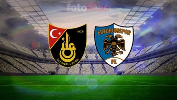 İstanbulspor-Erzurumspor FK maç bilgileri!