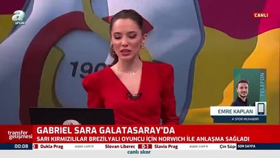 >Galatasaray Gabriel Sara'yı bitirdi!