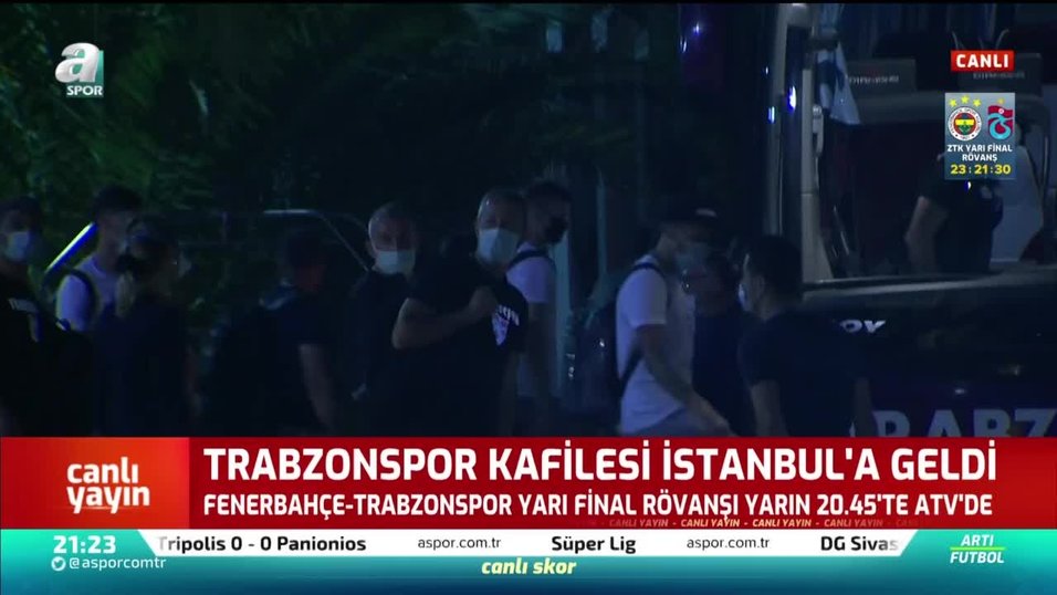 Trabzonspor Kafilesi Istanbul A Geldi Videosunu Izle Fotomac Tv