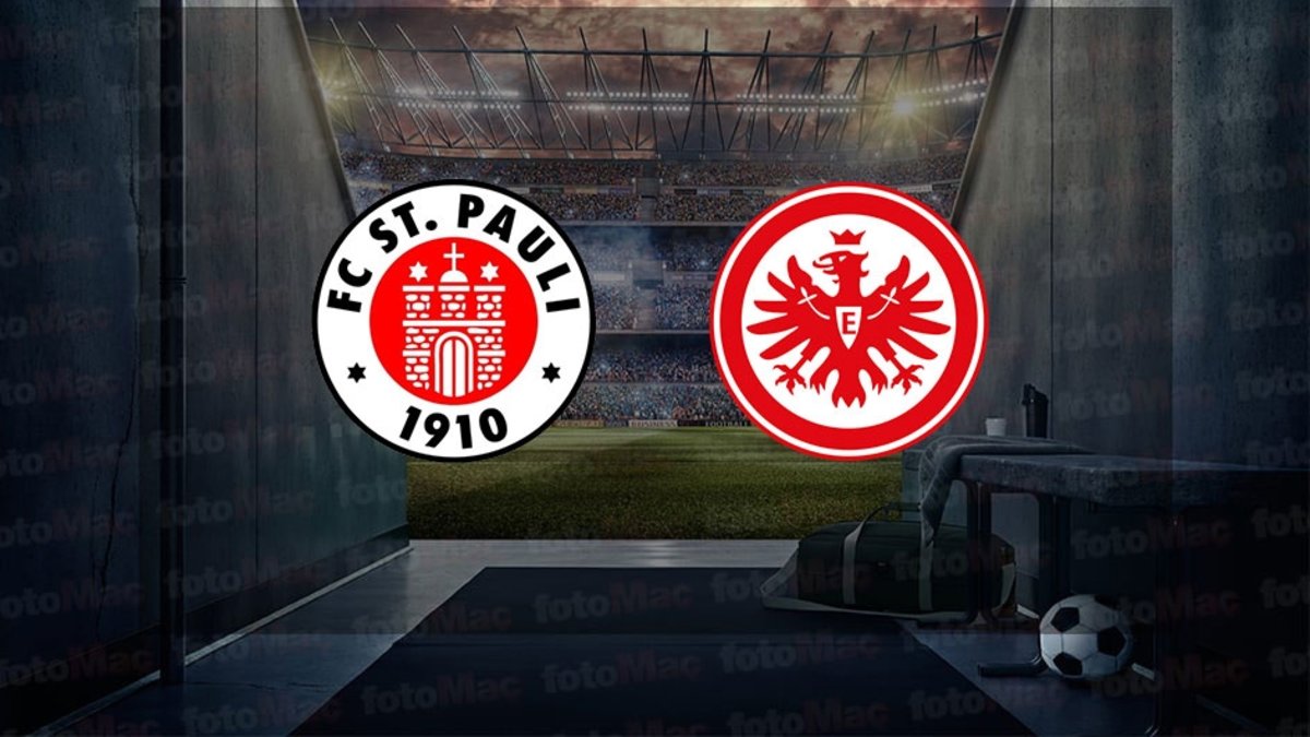 St Pauli - Eintracht Frankurt maçı ne zaman, saat kaçta ve hangi kanalda canlı yayınlanacak? | Almanya Bundesliga St Pauli - Eintracht Frankurt maçı ne zaman, saat kaçta ve hangi kanalda canlı yayınlanacak? | Almanya Bundesliga