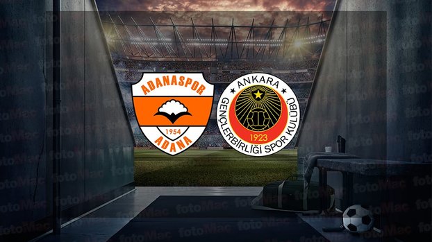 Adanaspor - Gençlerbirliği maçı ne zaman, saat kaçta ve hangi kanalda canlı yayınlanacak? | TFF 1. Lig