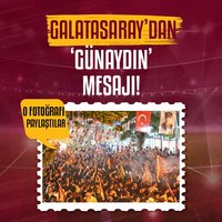 Galatasaray'dan flaş mesaj!