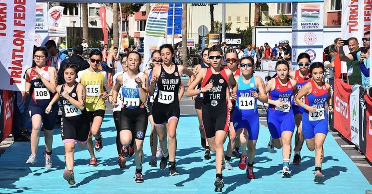 Marmaris Duatlonu yapıldı