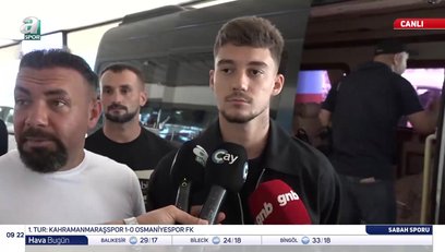 >Trabzonspor'un yeni transferi Ernest Muçi şehre geldi!