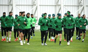 Atiker Konyaspor 2 eksikle çalıştı