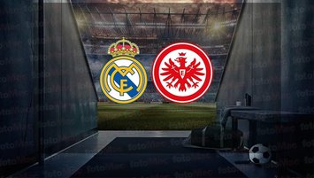 Real Madrid - Eintracht Frankfurt | CANLI