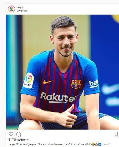Barça’nın Sevilla’dan transfer ettiği Lenglet