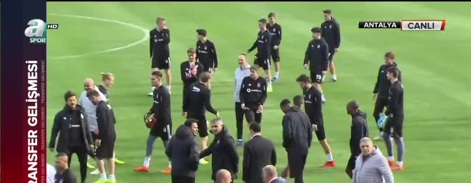 Burak Yılmaz ilk antrenmanına çıktı