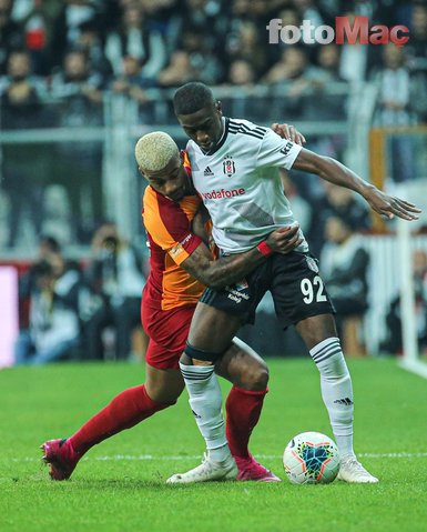 Beşiktaş-Galatasaray mücadelesinden kareler