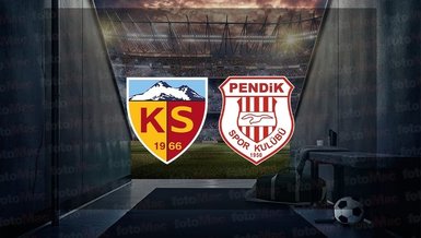 Kayserispor - Pendikspor maçı CANLI izle! Trendyol Süper Lig