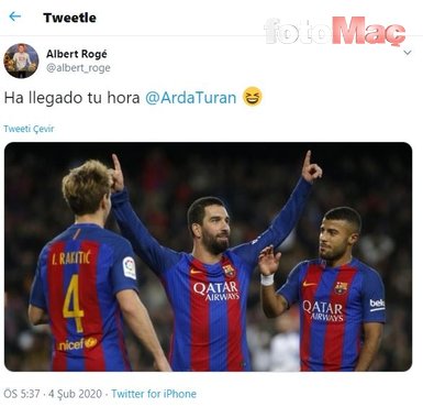 Barcelona’da Arda Turan sesleri! O tweet gündeme bomba gibi düştü