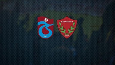 Trabzonspor-Hatayspor maçı CANLI