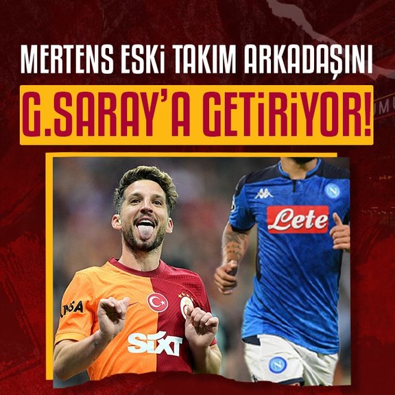 TRANSFER HABERİ - Mertens Galatasaray’a eski takım arkadaşını getiriyor!