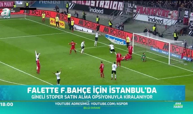Falette Fenerbahçe için İstanbul'da