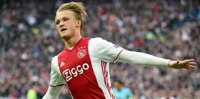 Galatasaray'a Ajax'tan Danimarkalı forvet: Kasper Dolberg