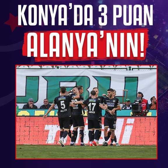 Tümosan Konyaspor 0-2 Corendon Alanyaspor MAÇ SONUCU ÖZET