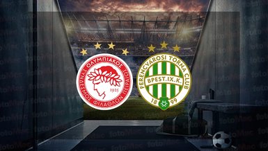 Olympiakos - Ferecvaros maçı ne zaman, saat kaçta ve hangi kanalda canlı yayınlanacak? | UEFA Konferans Ligi