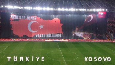 Türkiye - Kosova maçından fotoğraflar