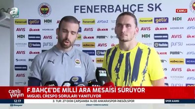 SON DAKİKA FENERBAHÇE HABERLERİ - Miguel Crespo'dan Trabzonspor maçı yorumu!