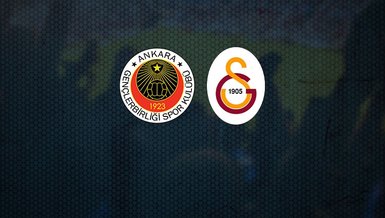 Gençlerbirliği - Galatasaray maçı CANLI