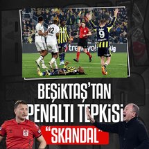 Beşiktaş'tan maç sonu penaltı tepkisi!
