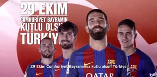 Arda ve arkadaşlarından videolu kutlama