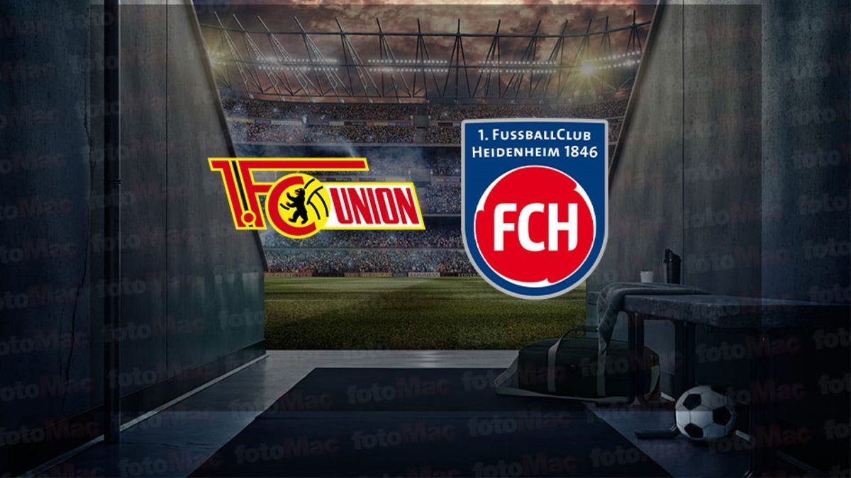 Union Berlin - Heidenheim maçı ne zaman, saat kaçta ve hangi kanalda canlı yayınlanacak? | Almanya Bundesliga Union Berlin - Heidenheim maçı ne zaman, saat kaçta ve hangi kanalda canlı yayınlanacak? | Almanya Bundesliga