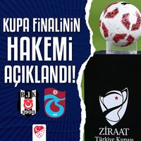 Ziraat Türkiye Kupası finalinin hakemi açıklandı!