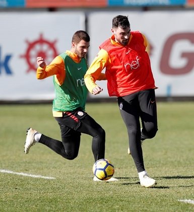Galatasaray’da MKE Ankaragücü maçı hazırlıkları sürüyor
