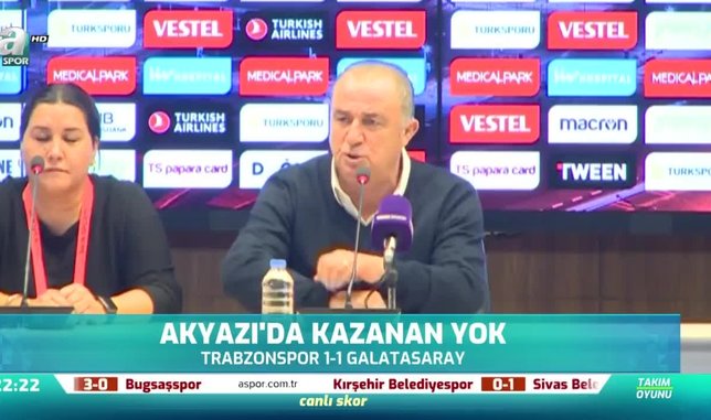 Fatih Terim şok saldırıyı basın toplantısında açıkladı!