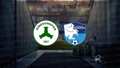 Giresunspor - BB Erzurumspor maçı ne zaman, saat kaçta ve Hangi kanalda canlı yayınlanacak? | Trendyol 1. Lig