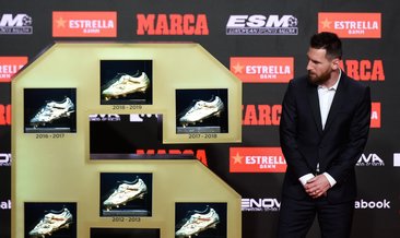 Lionel Messi 6'ncı kez Altın Ayakkabı'nın sahibi