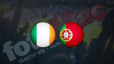 İrlanda - Portekiz maçı CANLI
