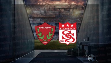 Hatayspor - Sivasspor maçı canlı anlatım