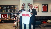 Başkan Doğan Hacıosmanoğlu’nu ziyaret etti