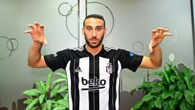 Cenk Tosun Beşiktaş-Konyaspor maçını tribünden takip etti!
