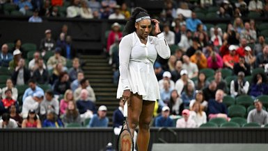 Serena Williams Wimbledon'a ilk turda veda etti