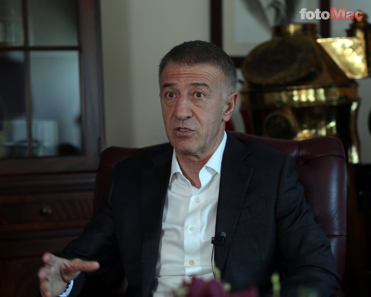 Trabzonspor Başkanı Ahmet Ağaoğlu'dan transfer sözleri Ahmetcan Kaplan ve Uğurcan Çakır...