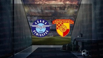 Adana Demirspor - Göztepe maçı CANLI